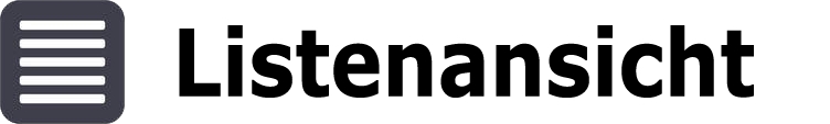 Listenansicht